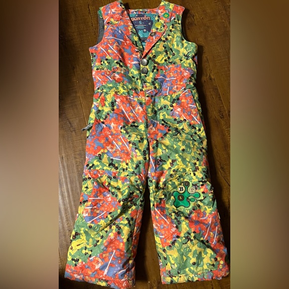 BURTON KIDS 5T CANDY PRINT SNOW SUIT - Picture 1 of 6